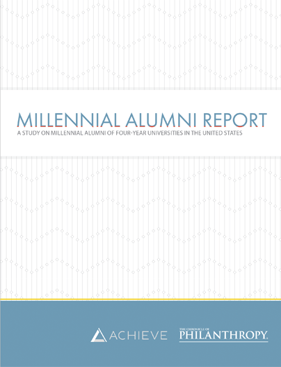 Image of Millennial Alumni Report