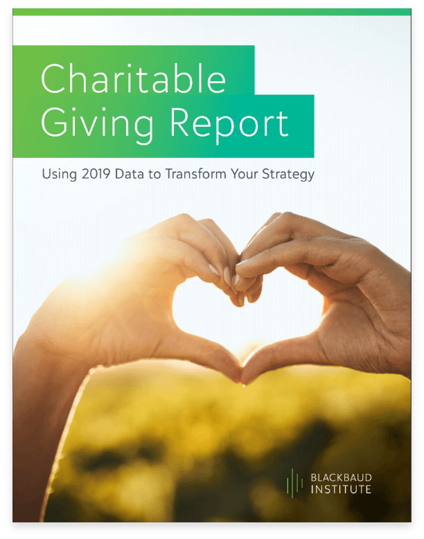 Image of Charitable Giving Report Cover