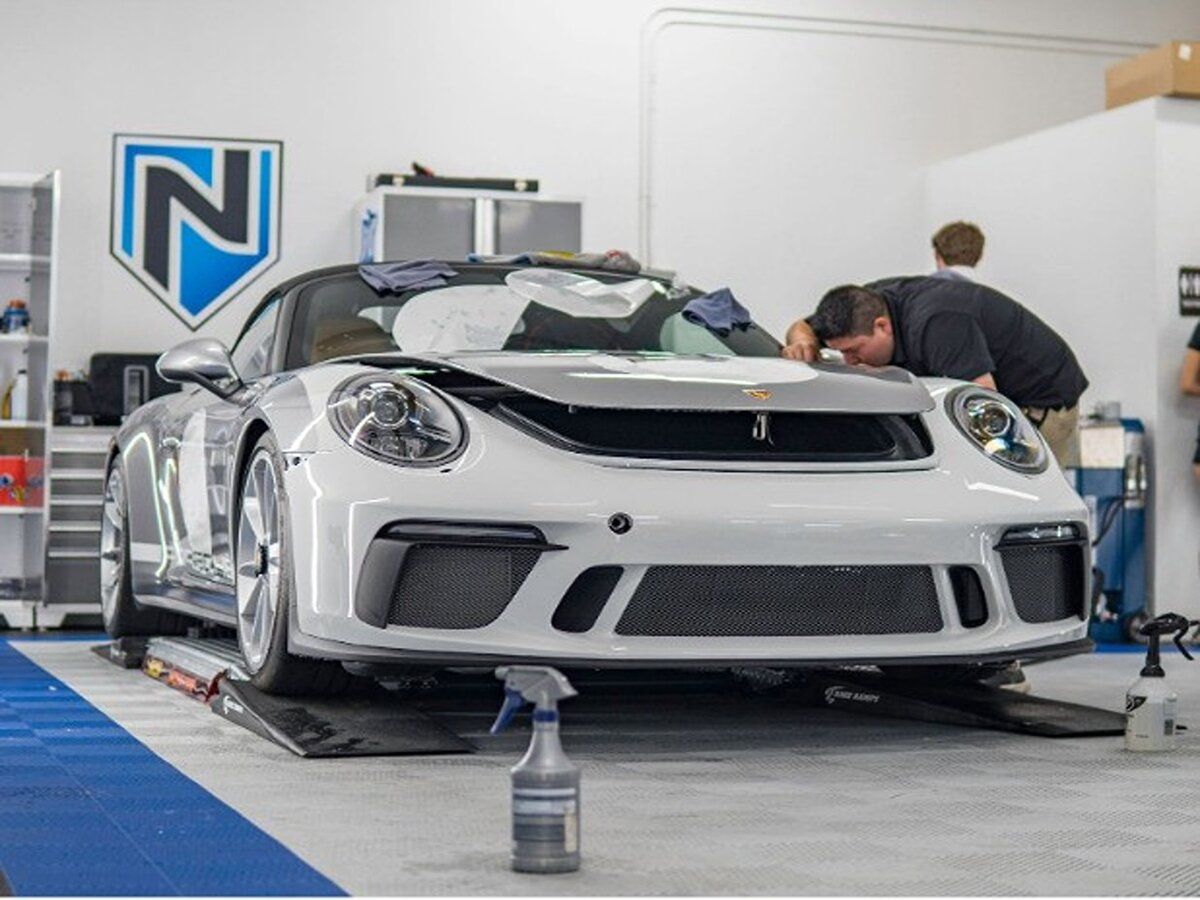car with ceramic coating