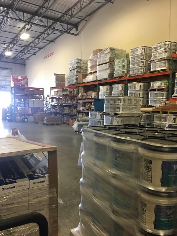 Supplies in Storage— Flooring Tools in Miami, FL