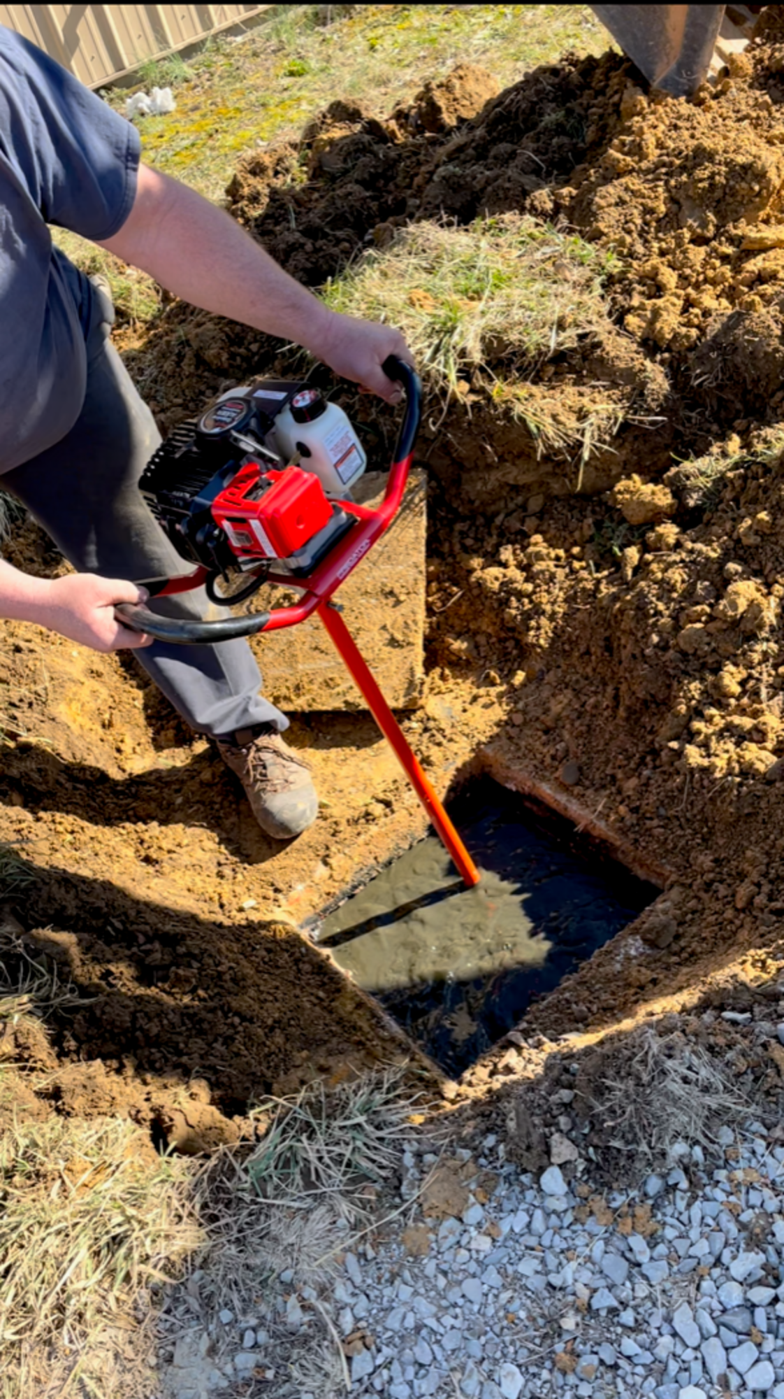 septic tank checking