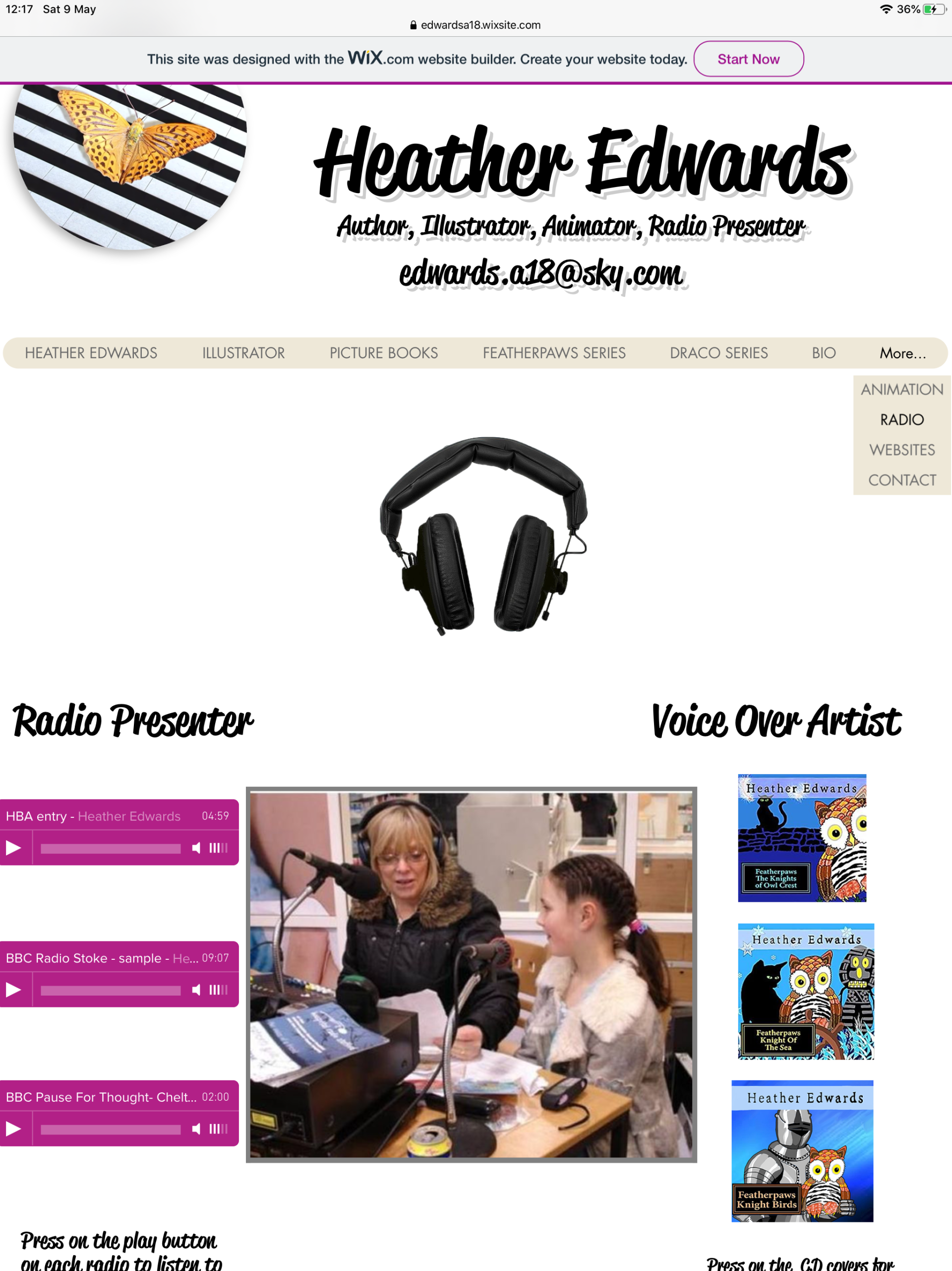 Heather Edwards Web site