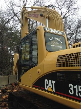 Septic Pumping — Yellow Crane Excavating in Marshfield, MA