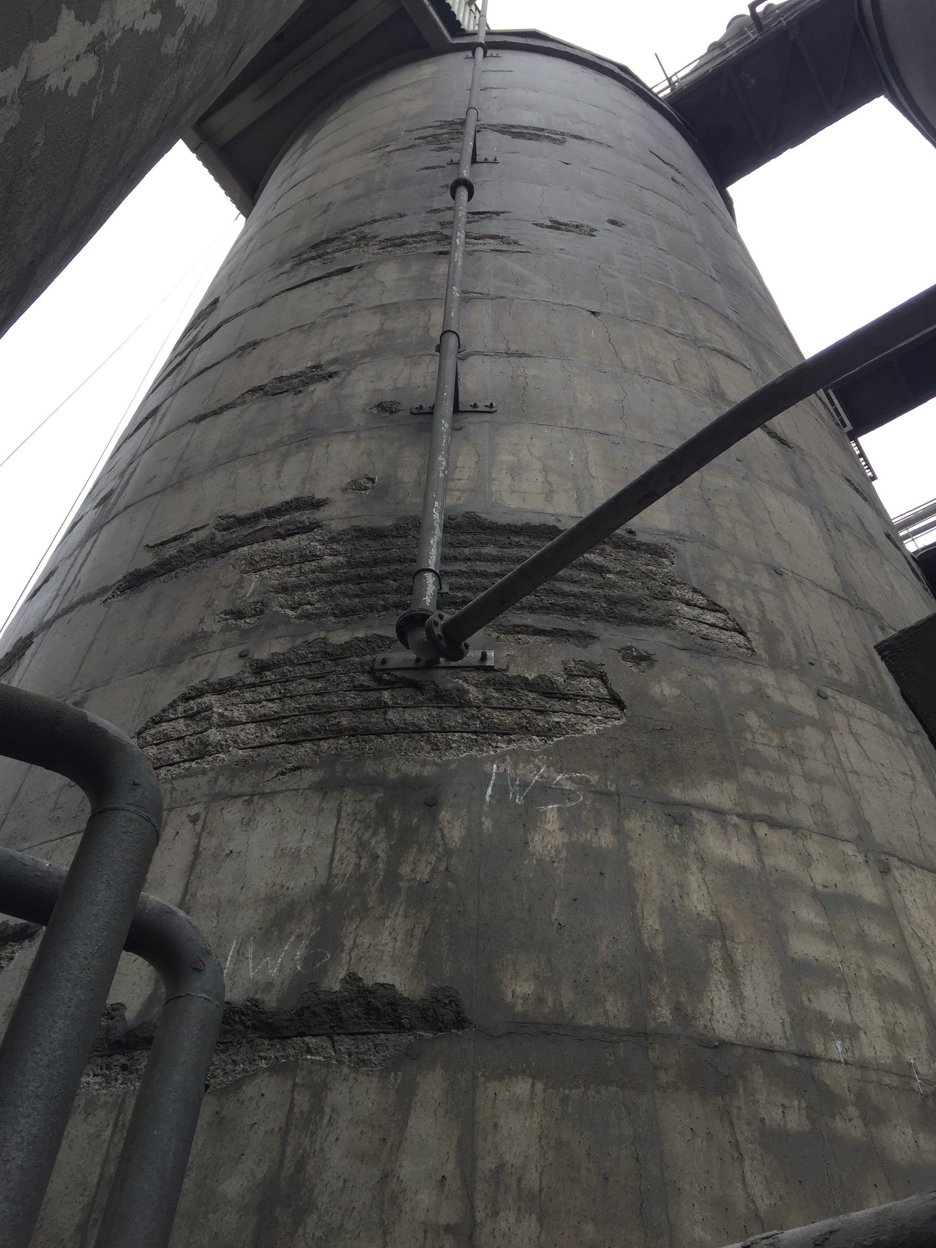 Silo Repair, Steeplejack, Rope Access