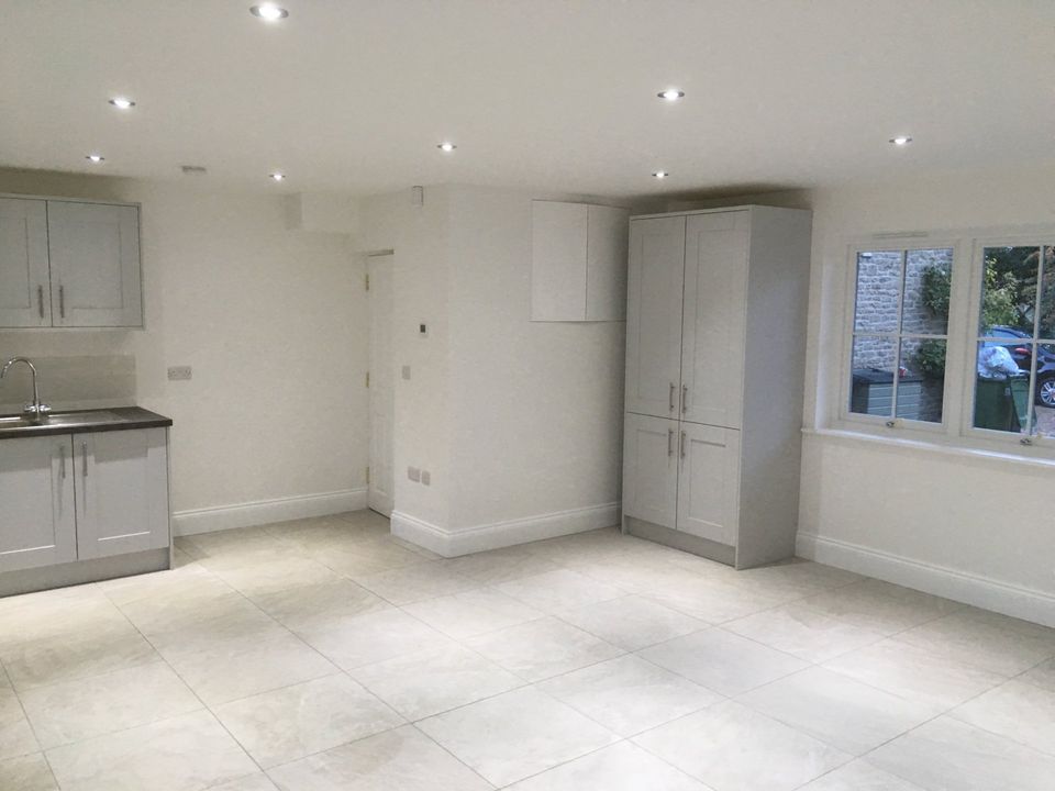 Double garage conversion in Longworth Oxfordshire
