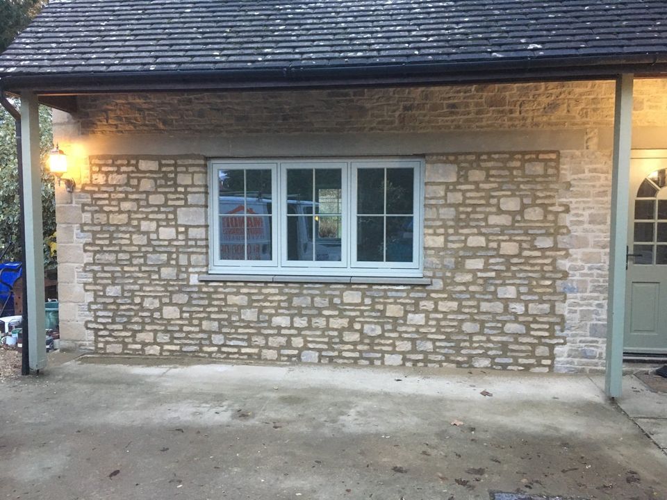 Garage conversion in Oxfordshire