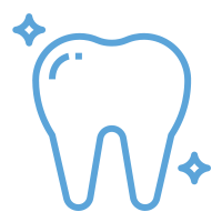 Icona di un apparecchio ortodontico