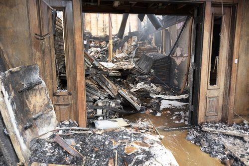 fire damage restoration demolition