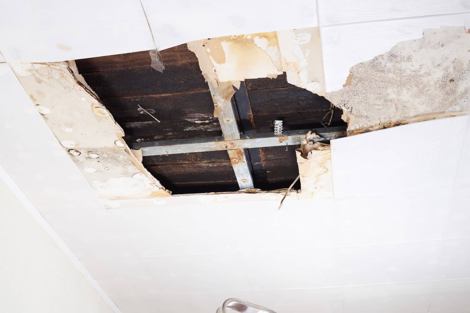 What To Do If Your Ceiling's Water Damaged