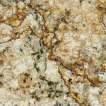 A close up of a granite counter top with a marble texture.