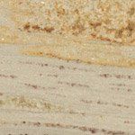 A close up of a piece of sand on a beach.