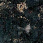 A close up of a black granite counter top.