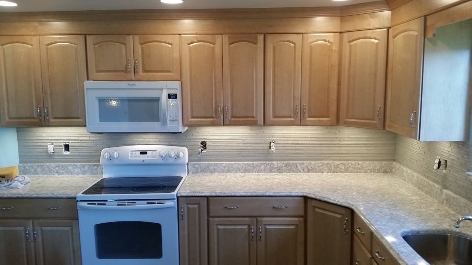 New wood kitchen cabinets - Kitchen Remodeling in Westmoreland County PA