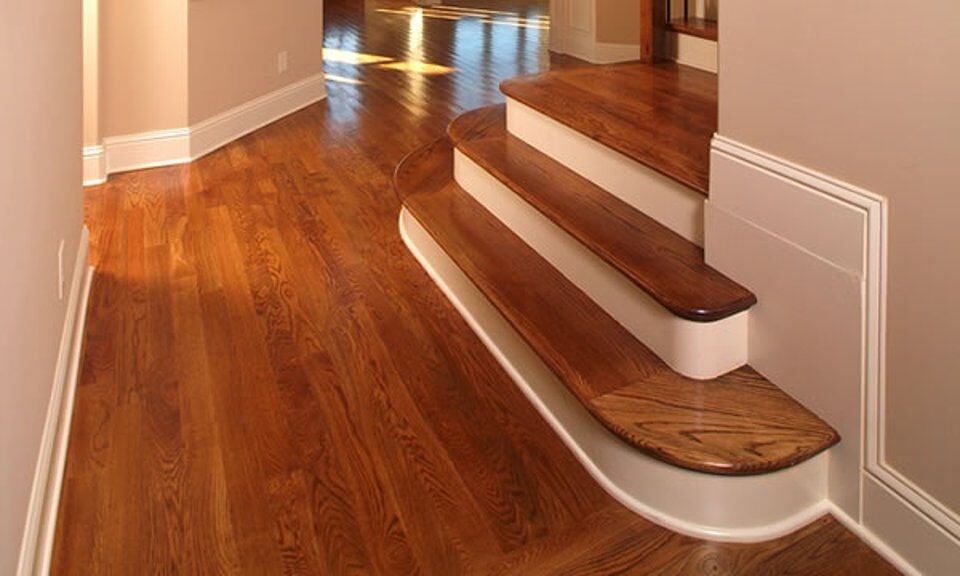 Refinished wood flooring and stairs - Flooring in Westmoreland County PA