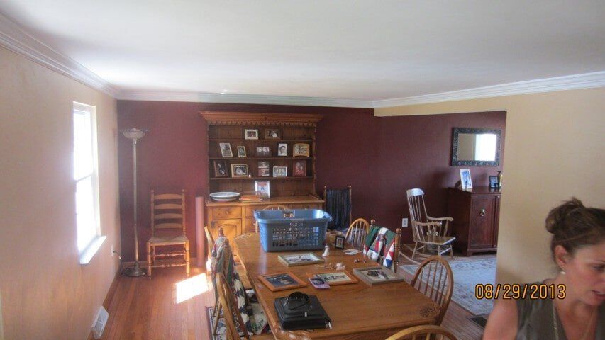 Repainted room - Interior Remodeling in Westmoreland County PA