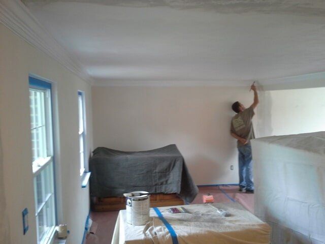 Before repainting room - Interior Remodeling in Westmoreland County PA