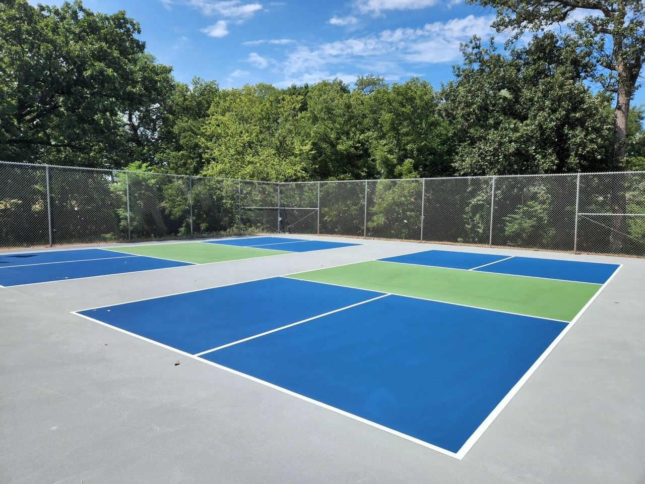 Pickleball Court Surrounded With Trees — Nebraska City, NE — TCU Inc
