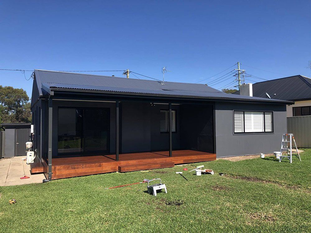Backyard View of House — Painter In Newcastle, NSW