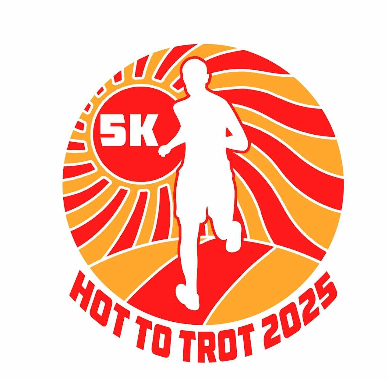 Hot to Trot 5K 2025 logo