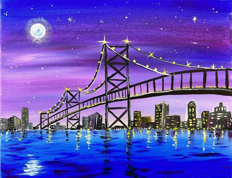 bridge painting