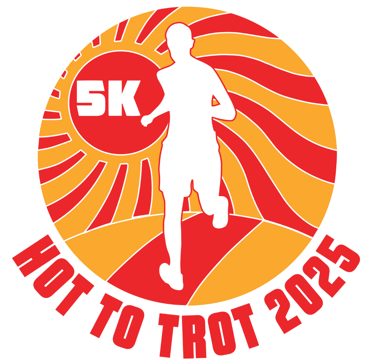 Hot to Trot 5K 2025 logo