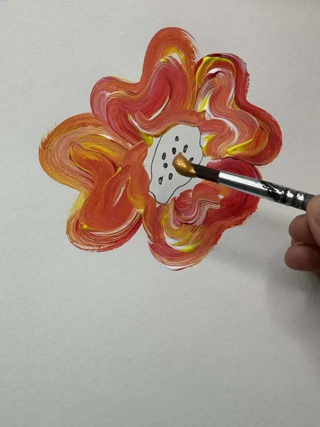 flower painting