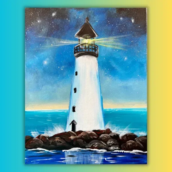 light house painting