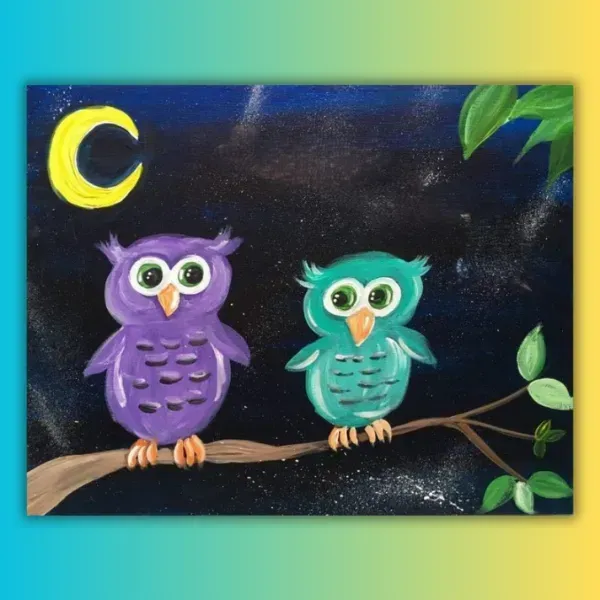 owl painting