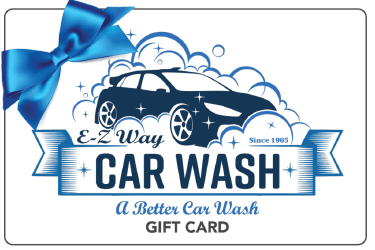 E-Z Way Car Wash logo gift card