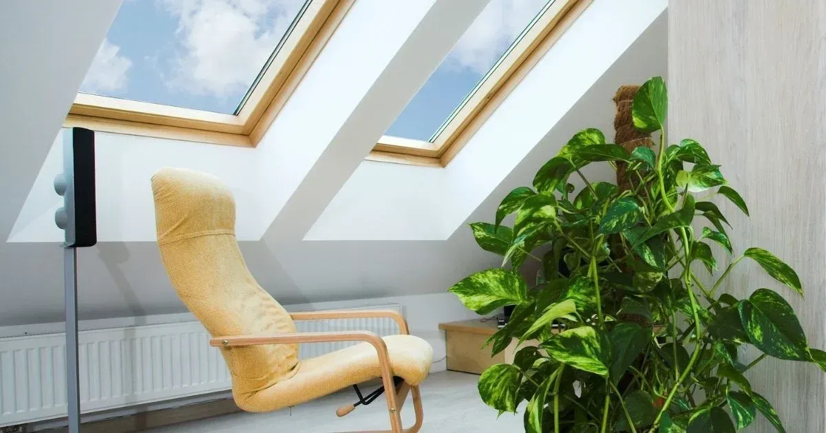 skylights in MA home