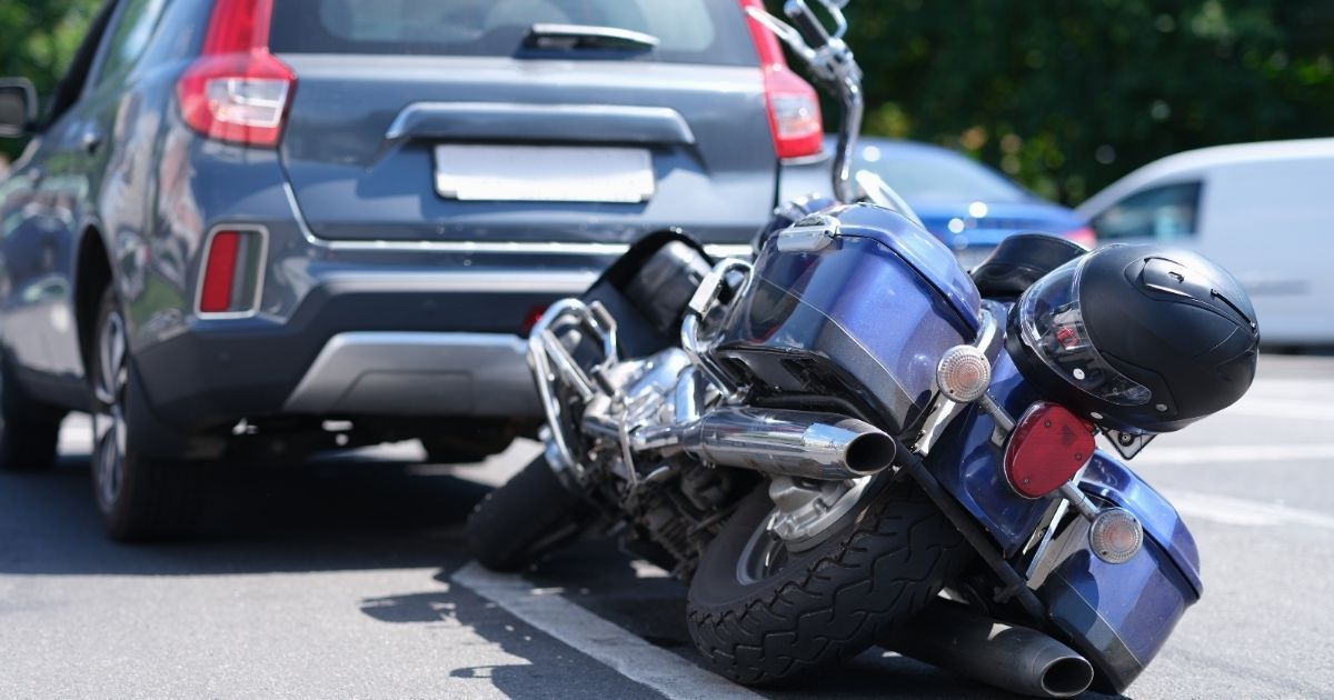 motorcycle accident on highway