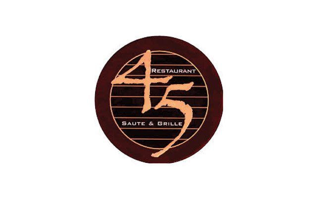 Restaurant 45 logo