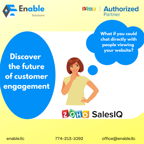 A woman is thinking about what if you could chat directly with people viewing your website.