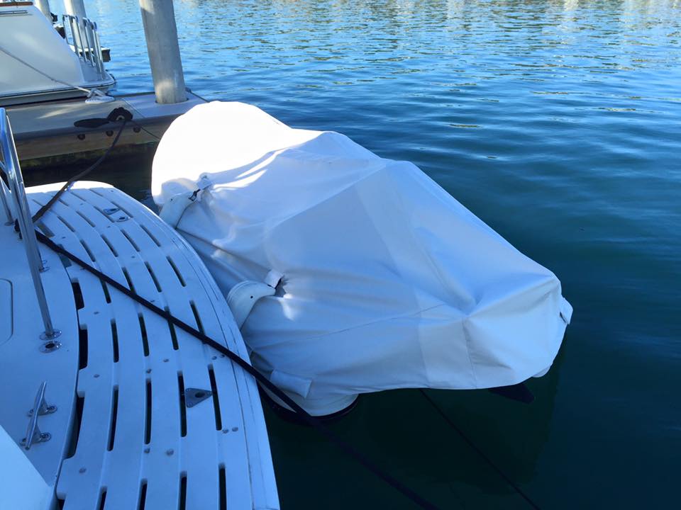 White Boat Cover — San Diego, CA — Canvas Services