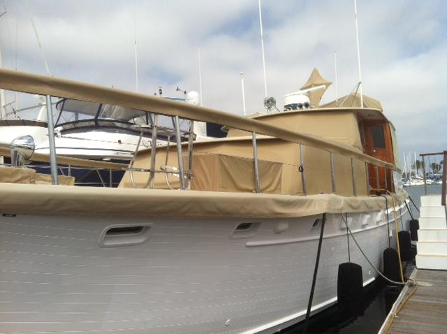 Yacht Custom Cover — San Diego, CA — Canvas Services