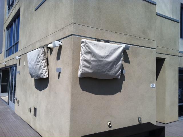 Wall TV Cover — San Diego, CA — Canvas Services