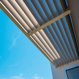 Close Up Photo Of A Steel Patio Cover — San Diego, CA — Canvas Services