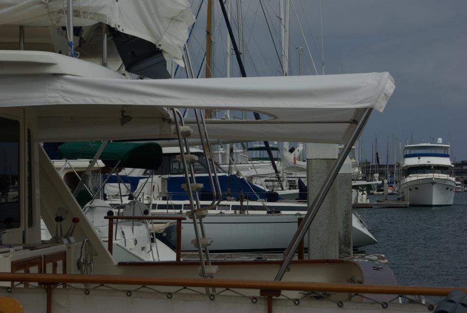 Close Up Photo Of Boat Cover — San Diego, CA — Canvas Services