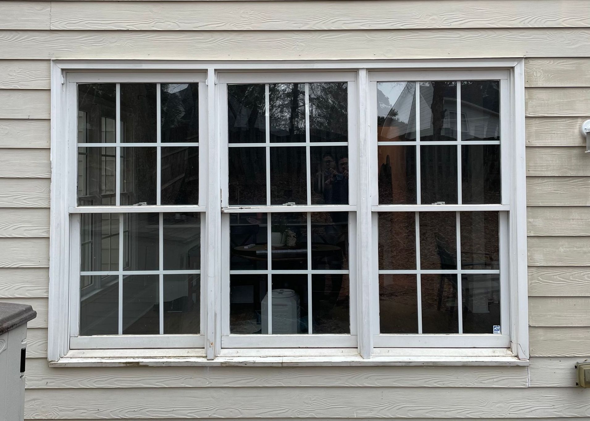 triple double hung windows converted 