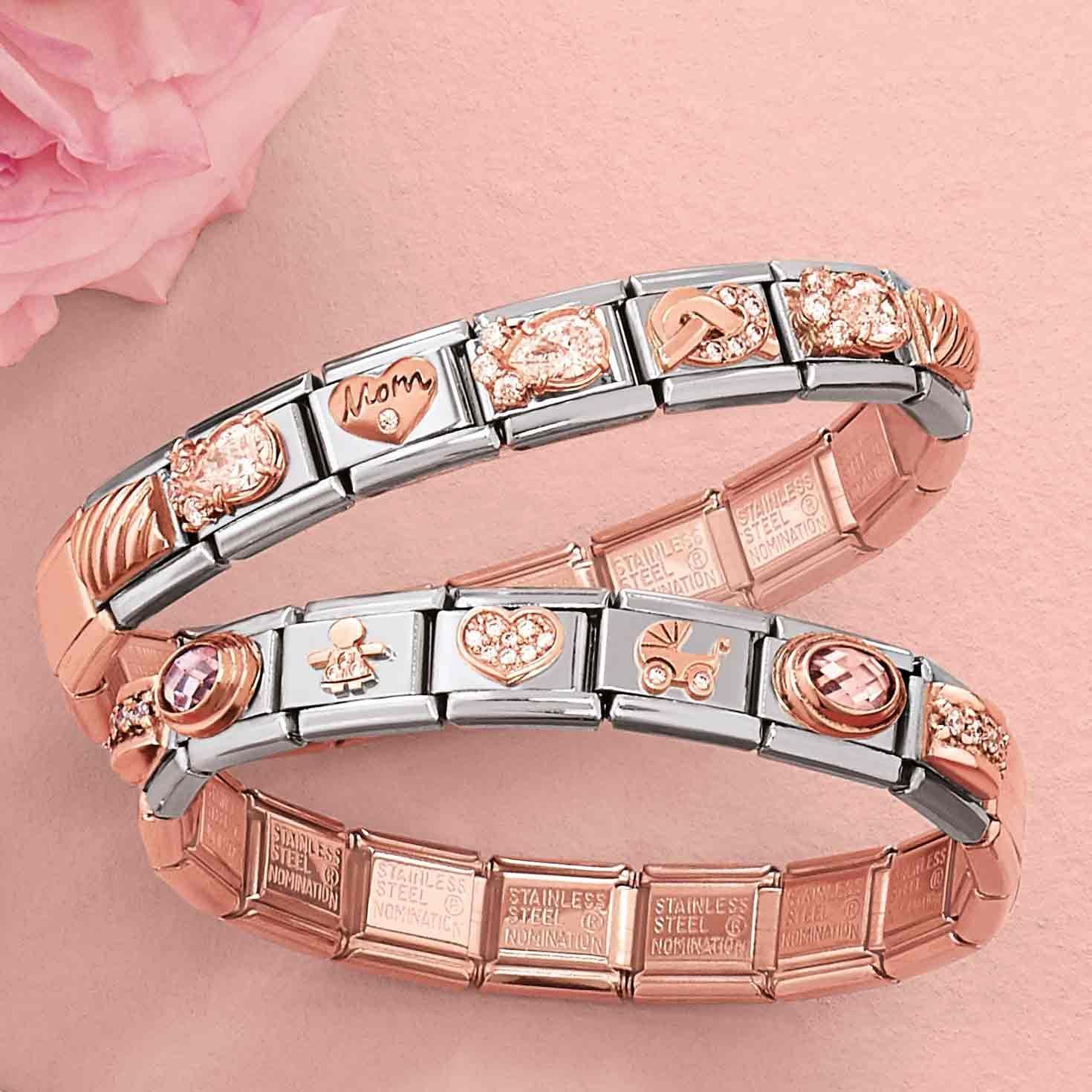 Nomination composable bracelet with different