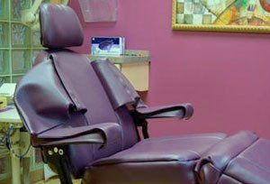 Purple Chair — Watertown, WI — Recovery Room Commercial Upholstery