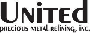 The logo for united precious metal refining inc.