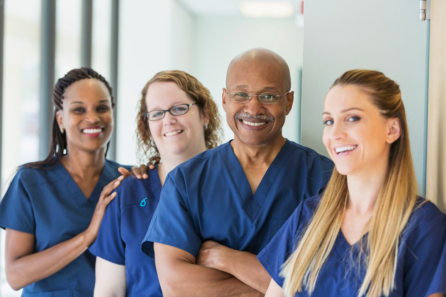 Happy Nurses — Houston, TX — Rosewood Career Institute Inc.