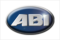 The abi logo is a blue oval with white letters on a white background.