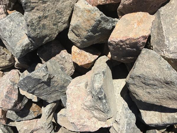 4 - 8 Mountain Granite Rip Rap - landscape rocks in Franktown, CO