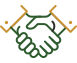 Shaking hands icon
