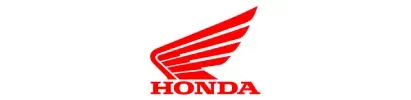 A red and white honda logo on a white background.