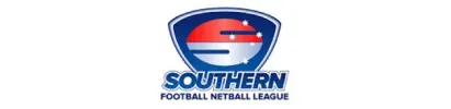 The logo for the southern football netball league