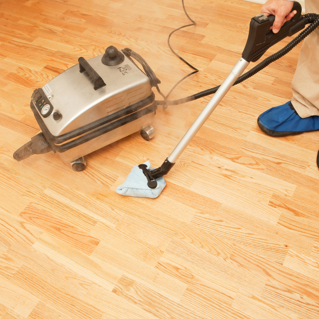 Green's Steem Clean - floor mopping