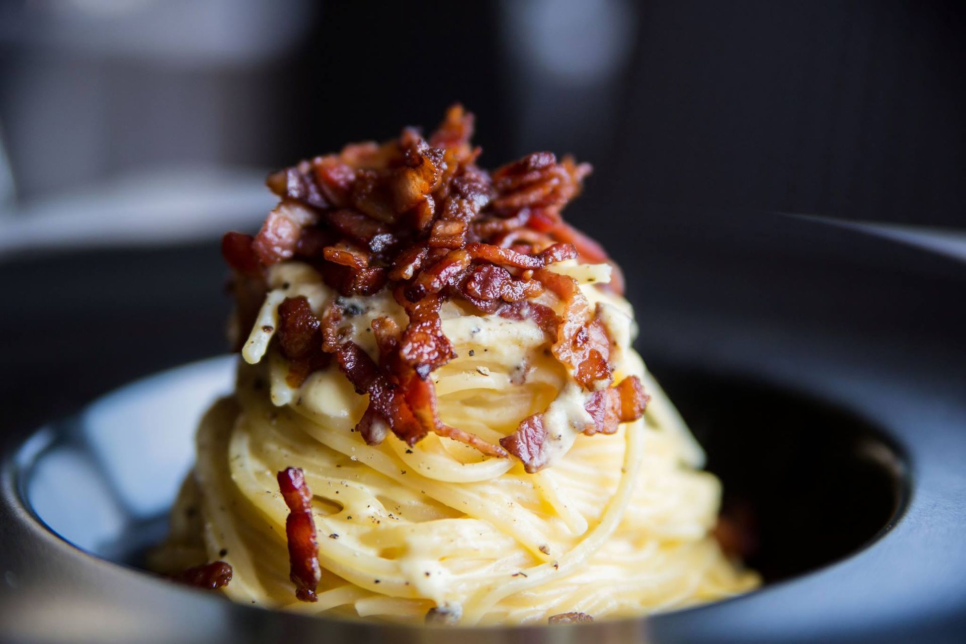 Tagliolini alla carbonara